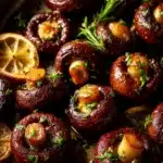 Garlic Butter Roasted Mushrooms Recipe