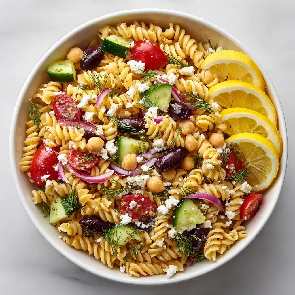 Greek Pasta Salad Recipe