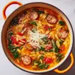 Marry Me Sausage Orzo Soup Recipe