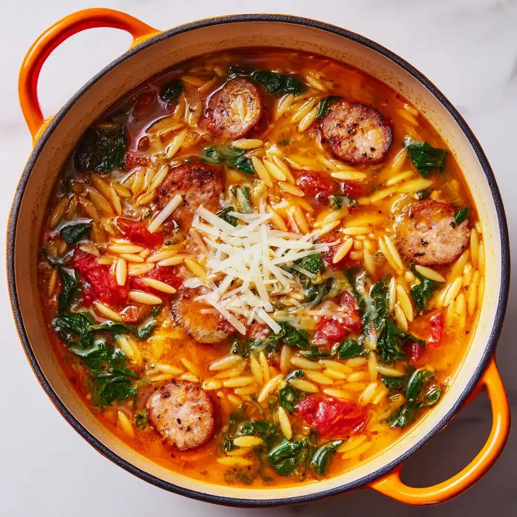 Marry Me Sausage Orzo Soup Recipe