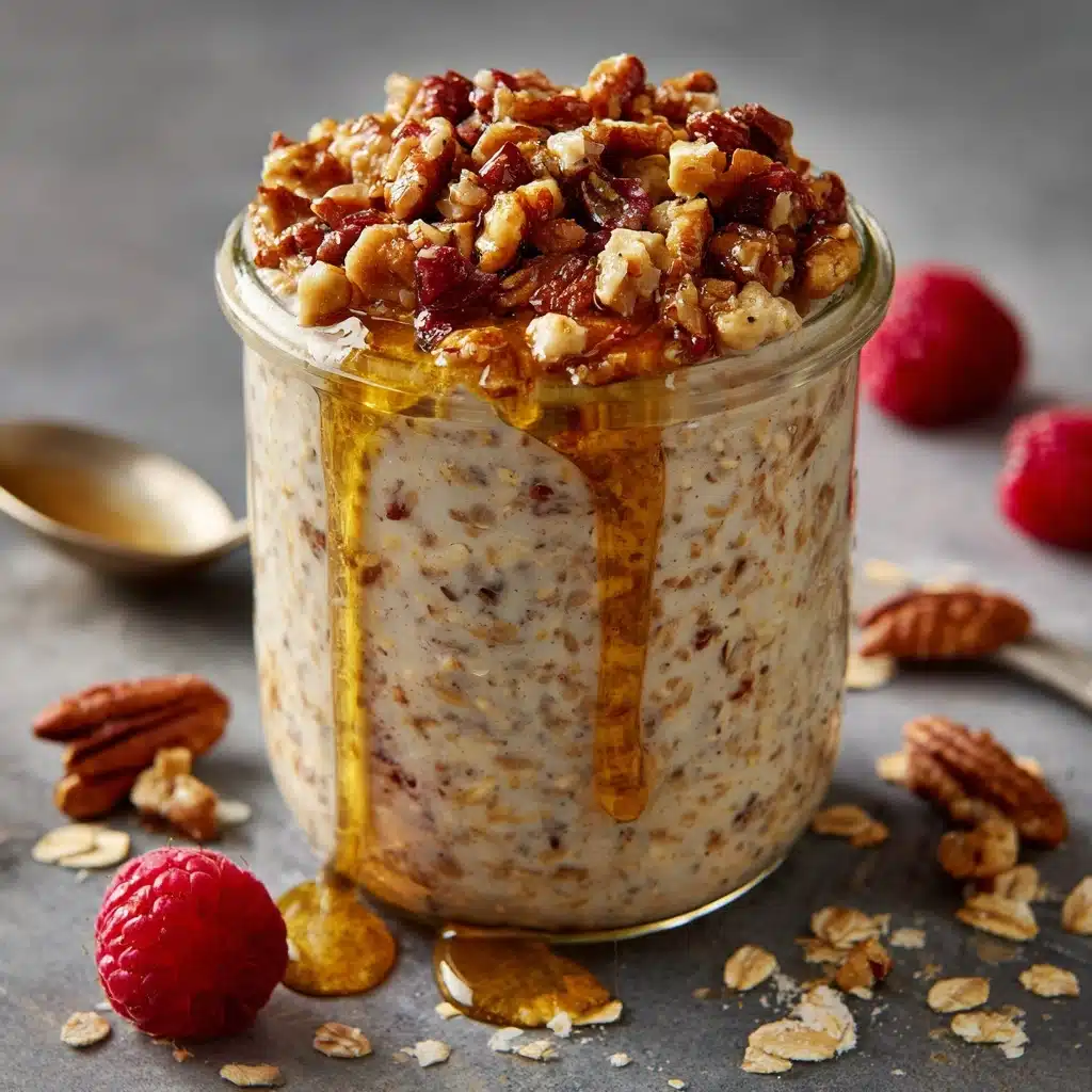 Maple Brown Sugar Overnight Oats Recipe - Recipe Image