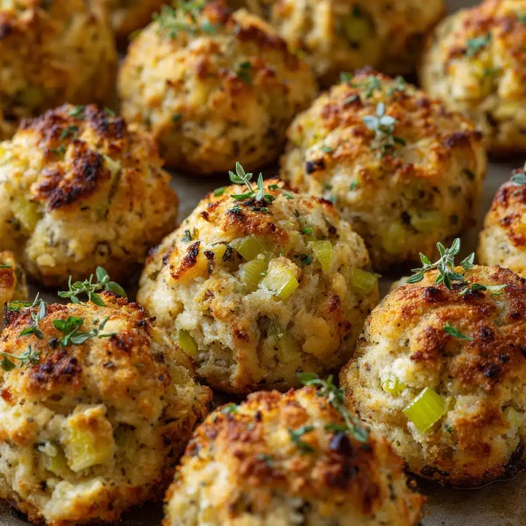 Turkey Stuffing Balls Recipe
