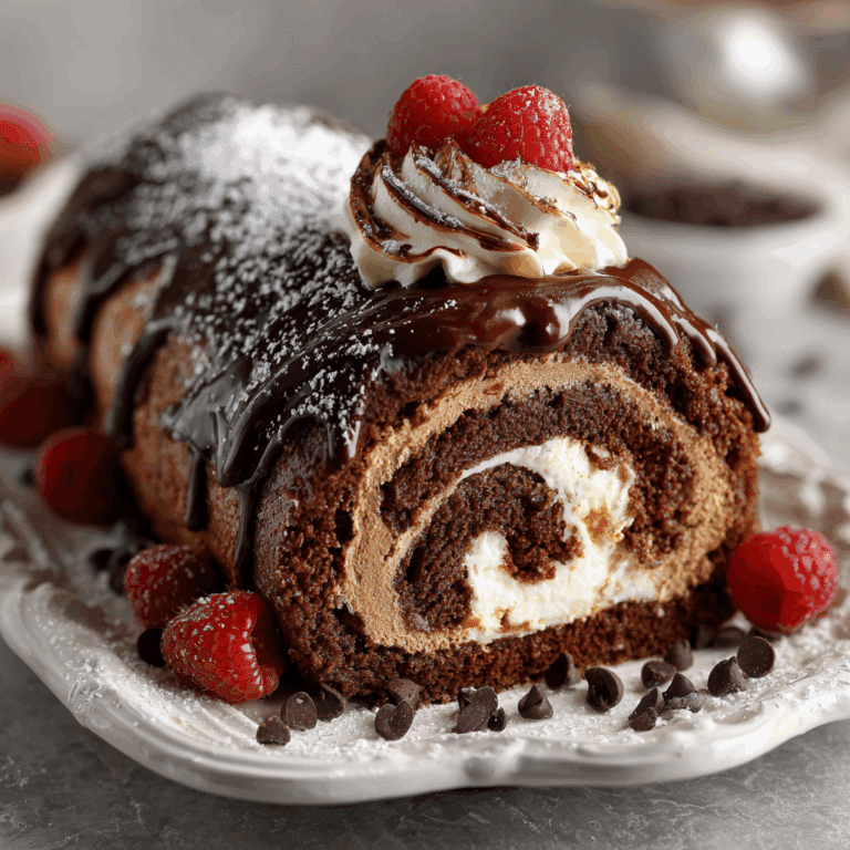 Chocolate Cake Roll Recipe
