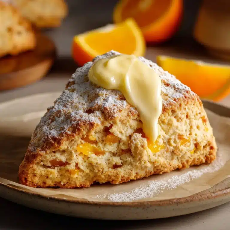 Fresh Orange Scones Recipe