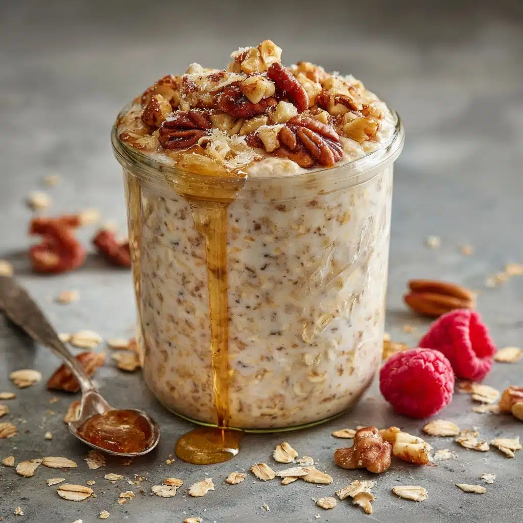 Maple Brown Sugar Overnight Oats Recipe - Recipe Image