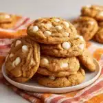 Pumpkin White Chocolate Chip Cookies Recipe