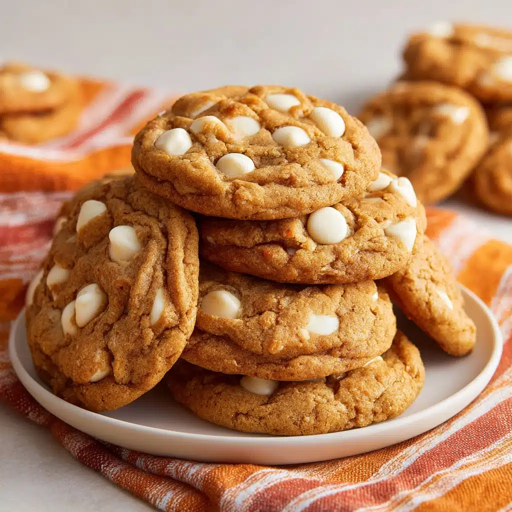 Pumpkin White Chocolate Chip Cookies Recipe