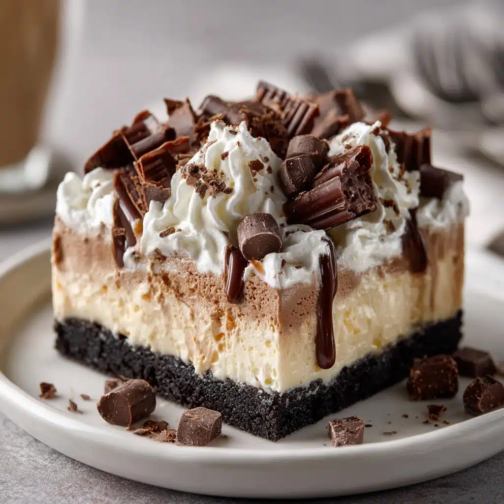 Brownie Refrigerator Cake Recipe - Recipe Image