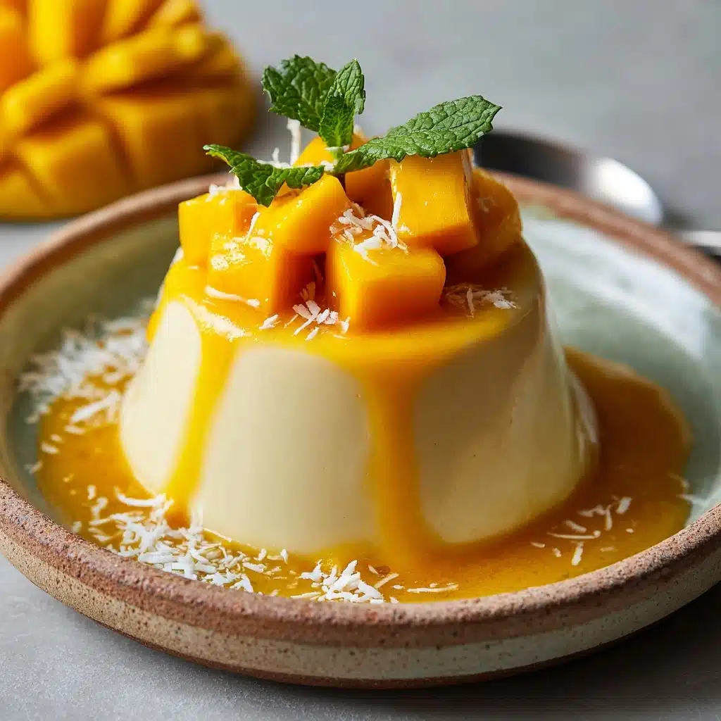 Mango Pudding Recipe - Recipe Image
