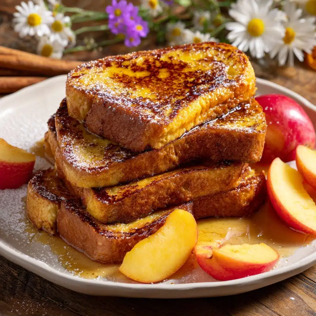 Cinnamon Apple French Toast Recipe - Recipe Image