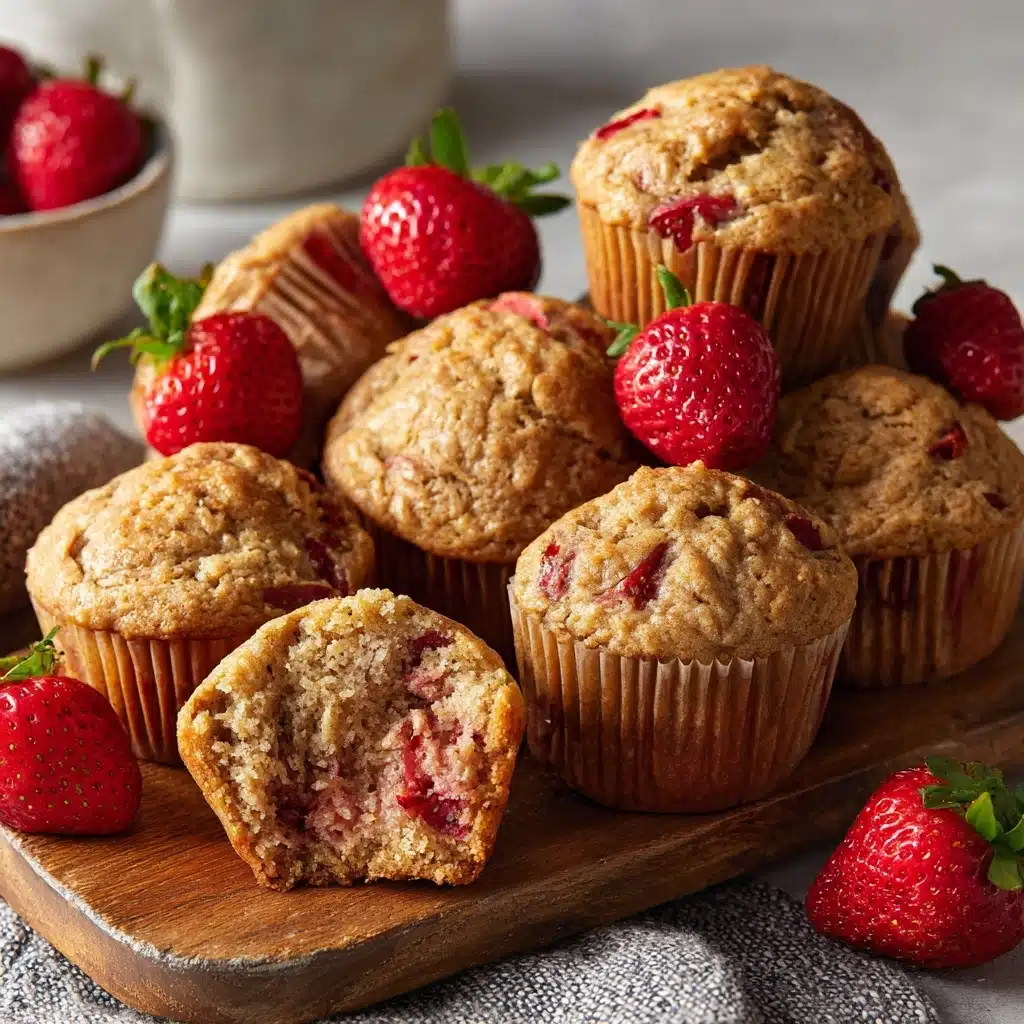 Strawberry Banana Muffins Recipe - Recipe Image