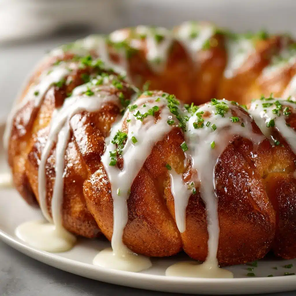 Chicken Alfredo Monkey Bread Recipe - Recipe Image