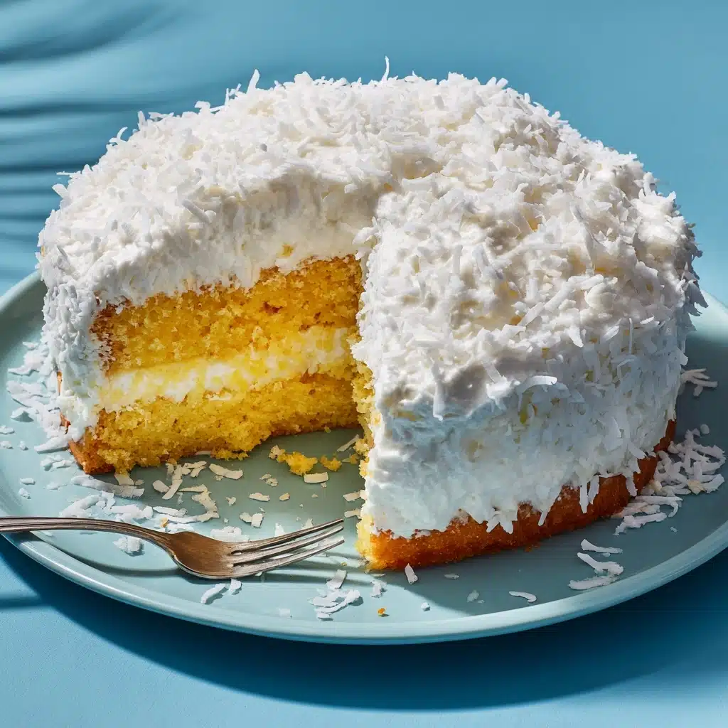 Coconut Cloud Cake Recipe - Recipe Image