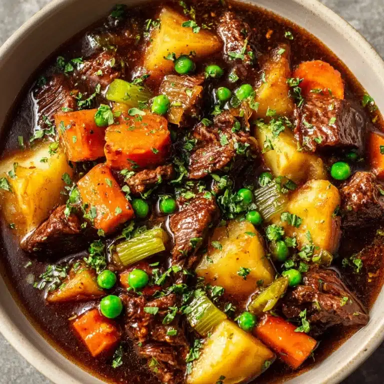 Crockpot Vegetable Beef Soup Recipe