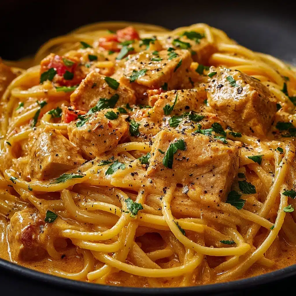 Easy Crockpot Chicken Spaghetti Recipe - Recipe Image