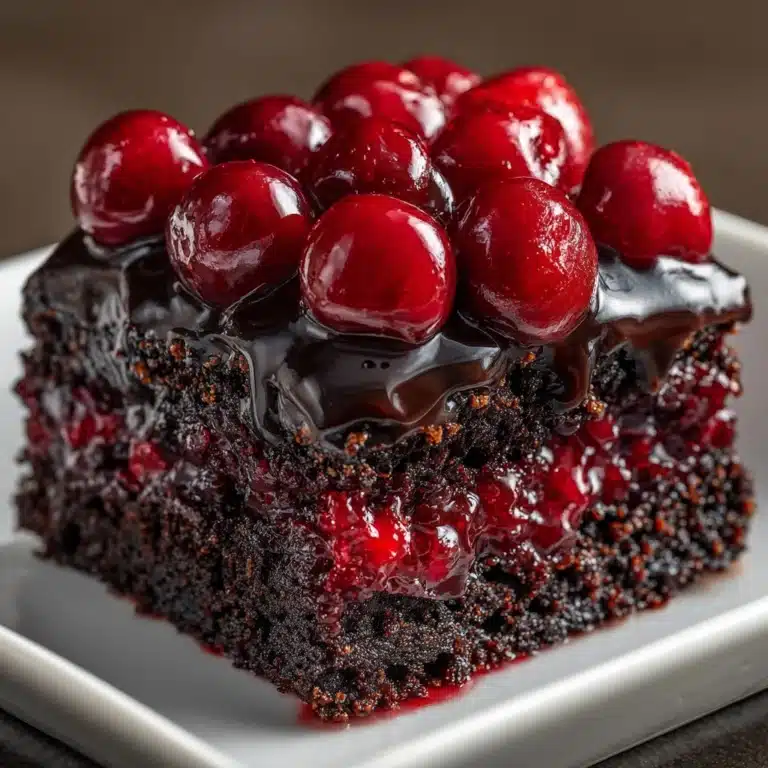 Chocolate Cherry Dump Cake Recipe