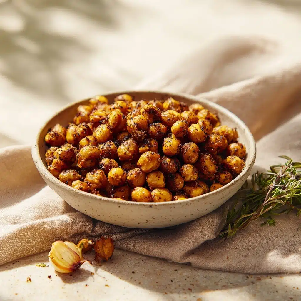 Ranch Crispy Roasted Chickpeas Recipe - Recipe Image