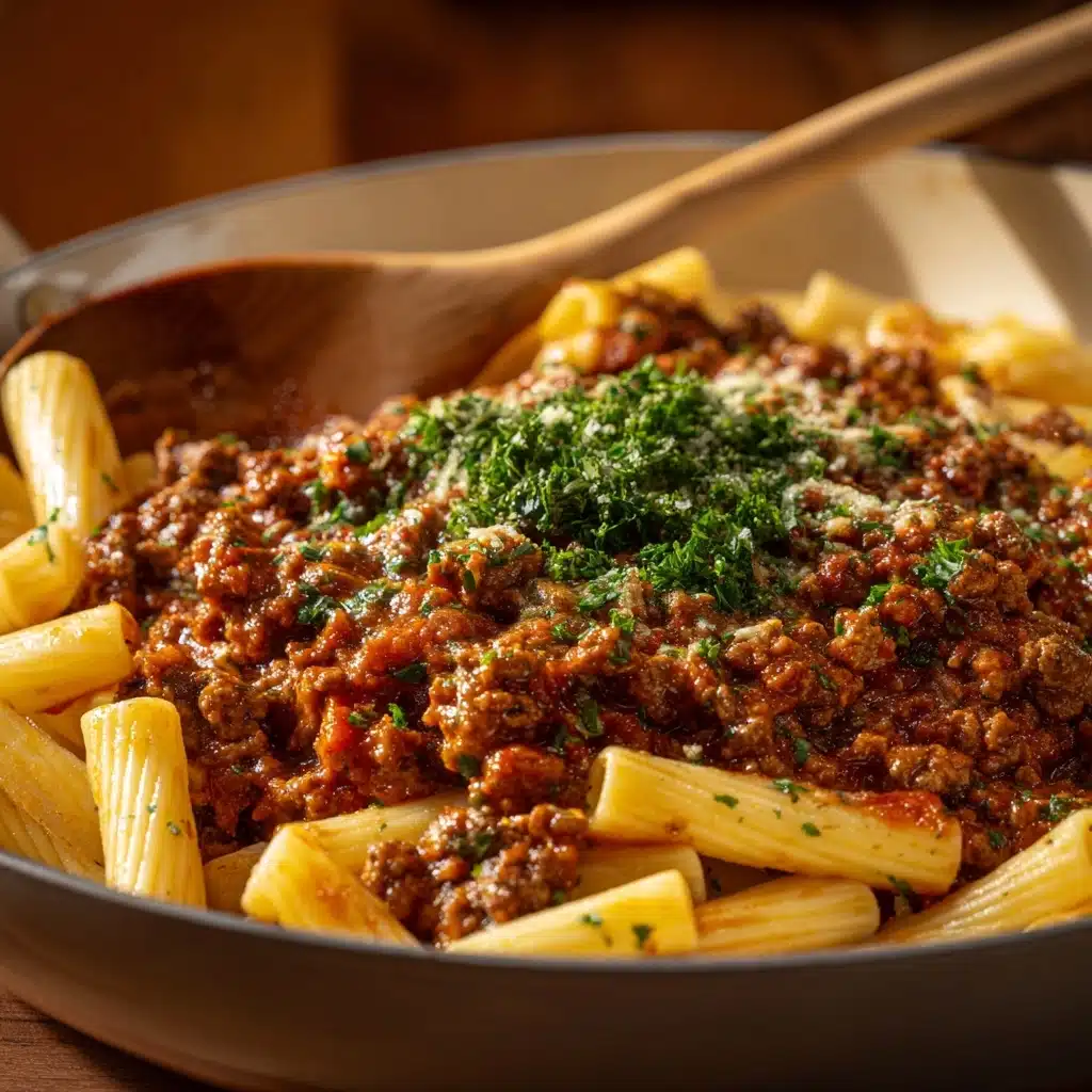 Homemade Bolognese Sauce Recipe - Recipe Image