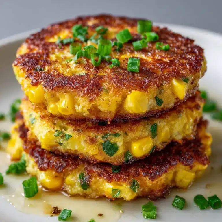Cheesy Corn Fritters Recipe