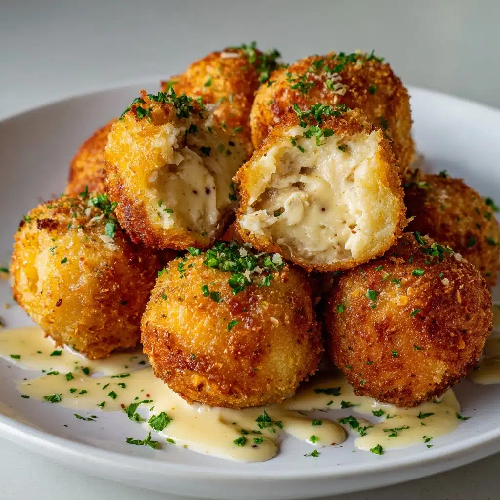 Crispy Reuben Balls with Spicy Dip Recipe - Recipe Image