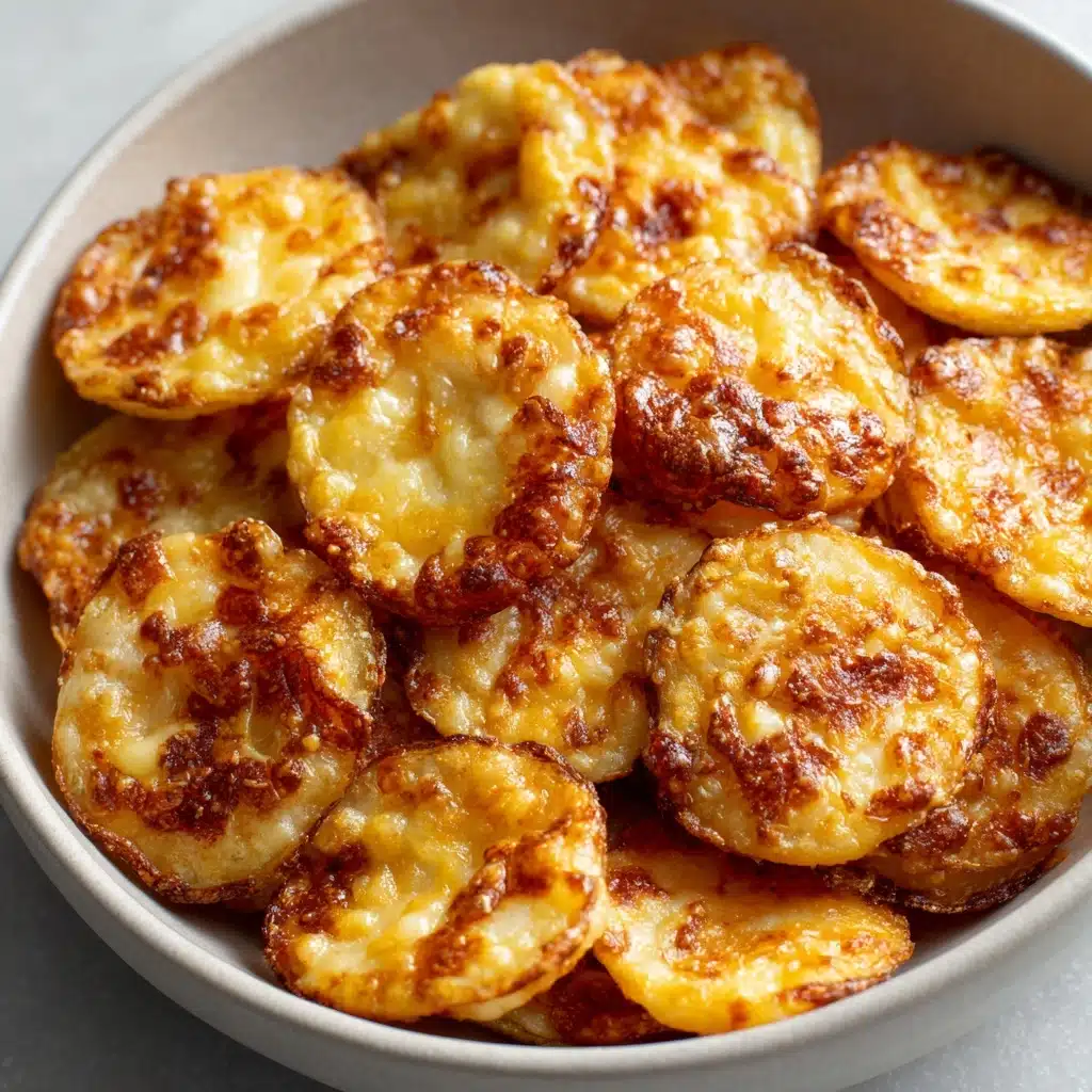 Pepperoni Cheese Crisps Recipe - Recipe Image