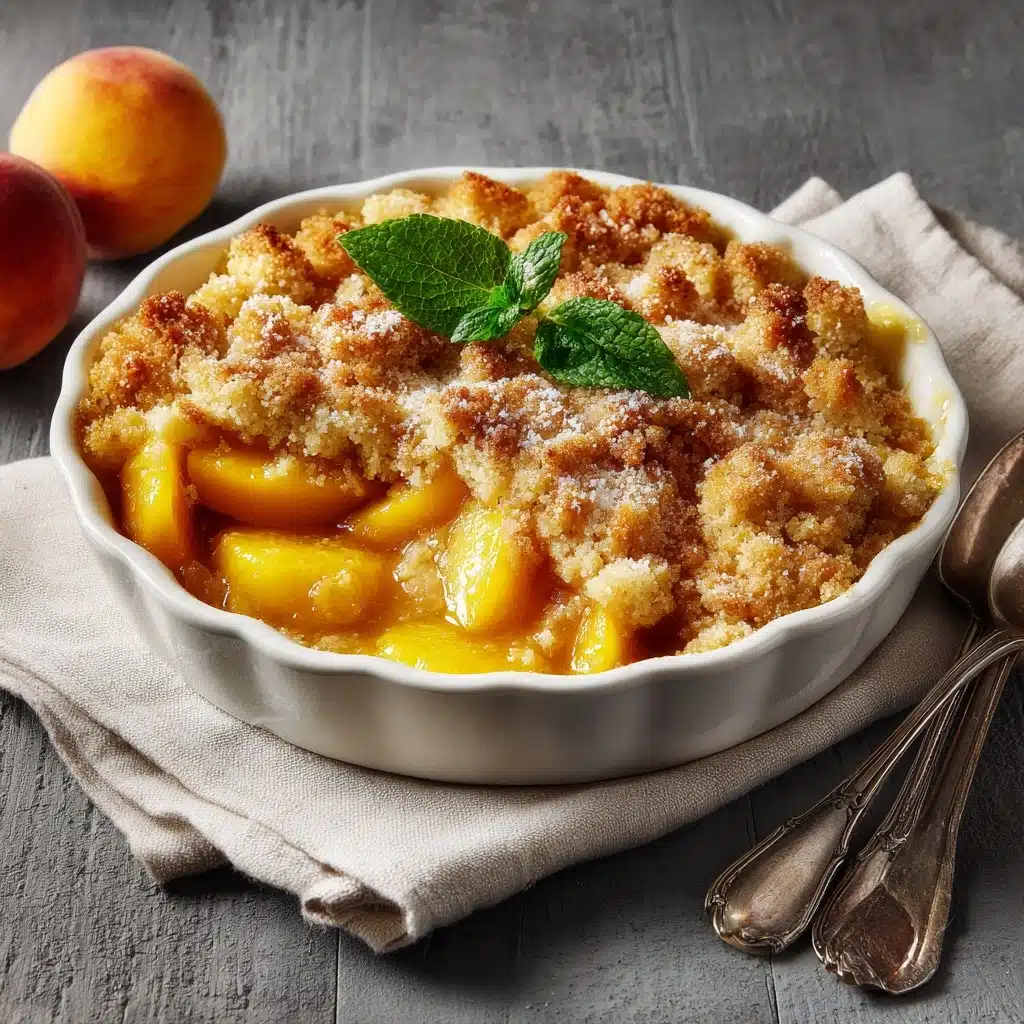 Best Southern Peach Cobbler Recipe - Recipe Image