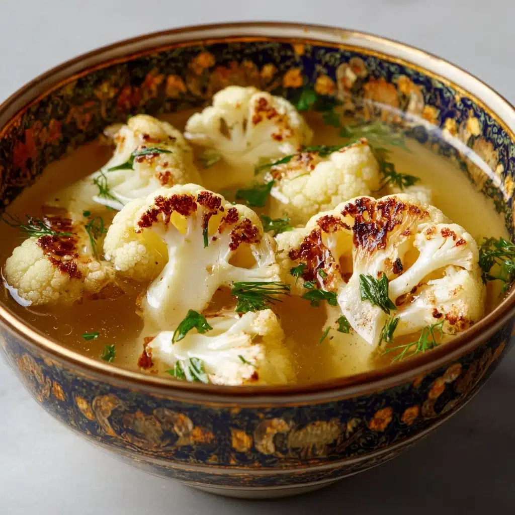 Mediterranean-Style Cauliflower Soup Recipe - Recipe Image