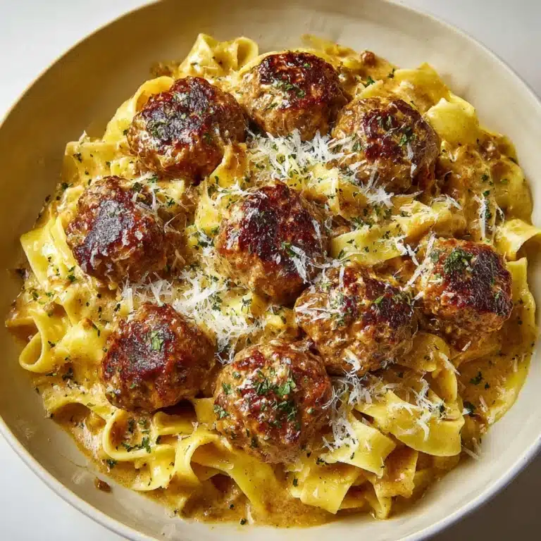 Garlic Butter Chicken Bites with Creamy Parmesan Pasta Recipe