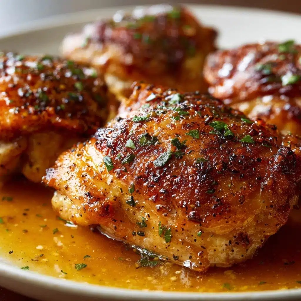 Baked Chicken Thighs Recipe