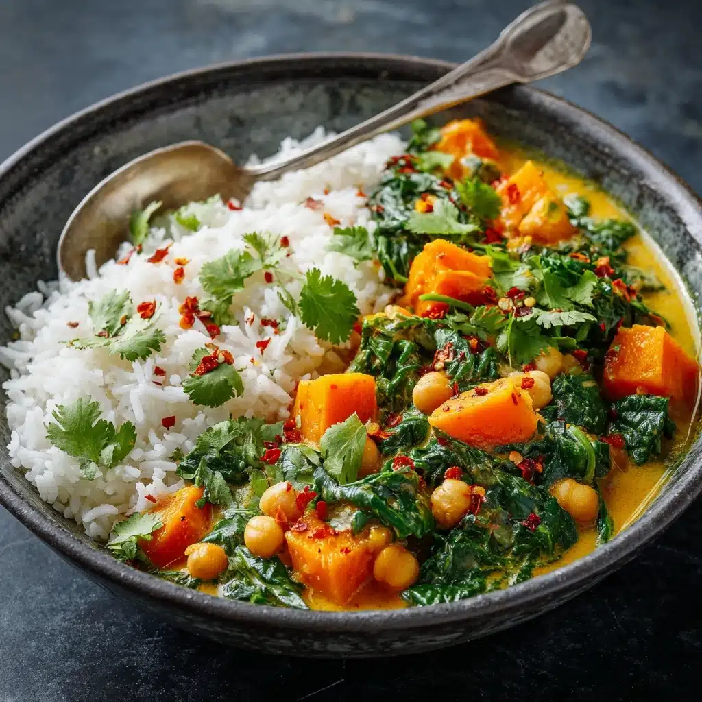 Sweet Potato and Chickpea Curry Recipe - Recipe Image