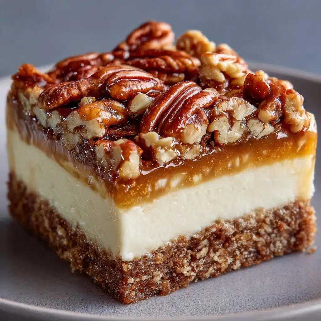 No-Bake Keto Pecan Pie Cheesecake Recipe - Recipe Image
