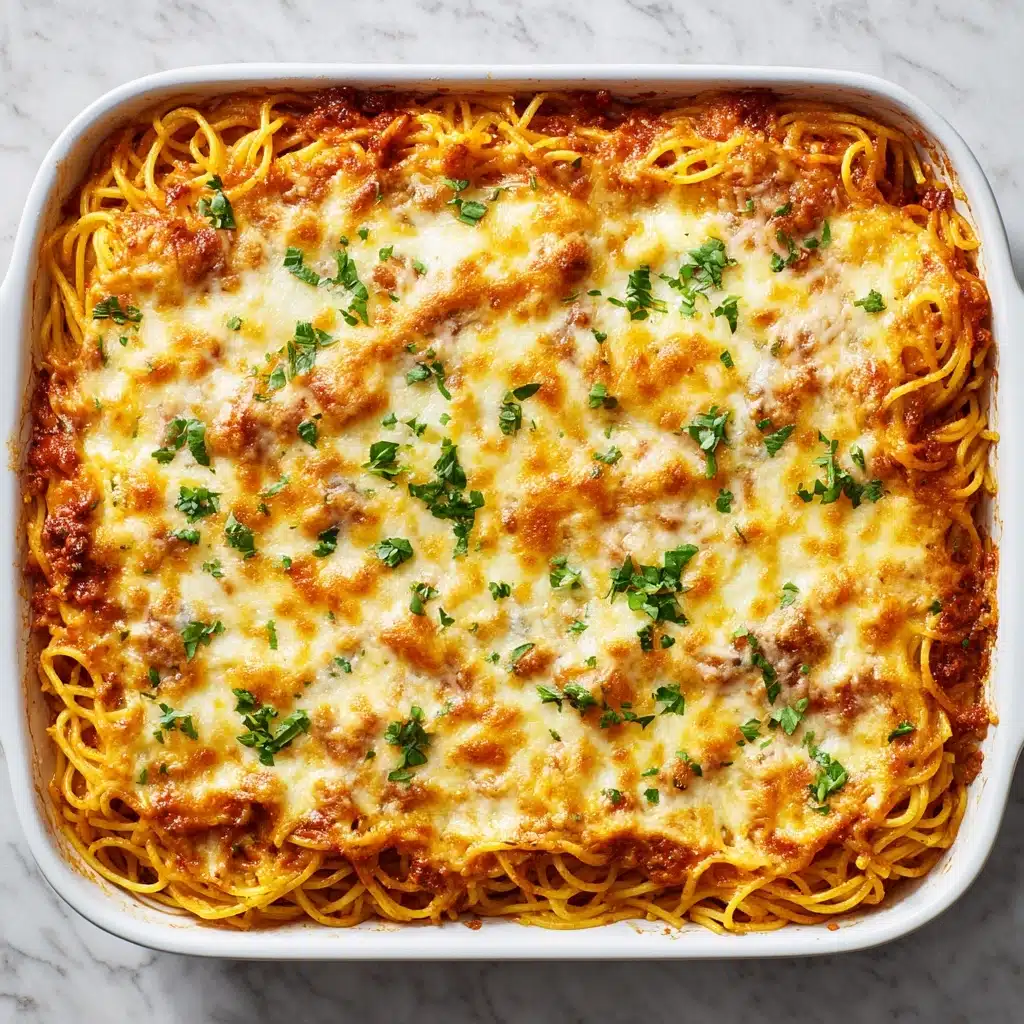 Baked Spaghetti with Cream Cheese Recipe - Recipe Image
