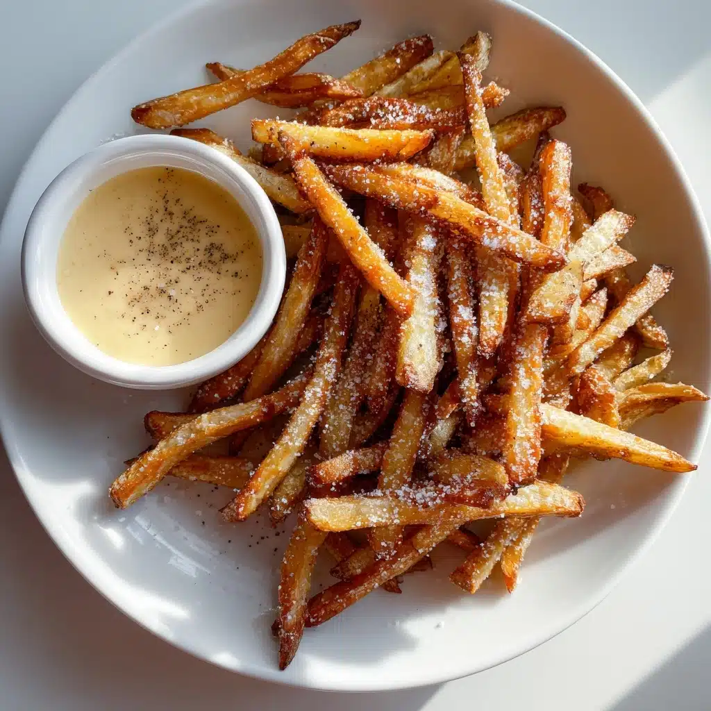 Air Fryer Garlic Parmesan Fries Recipe - Recipe Image