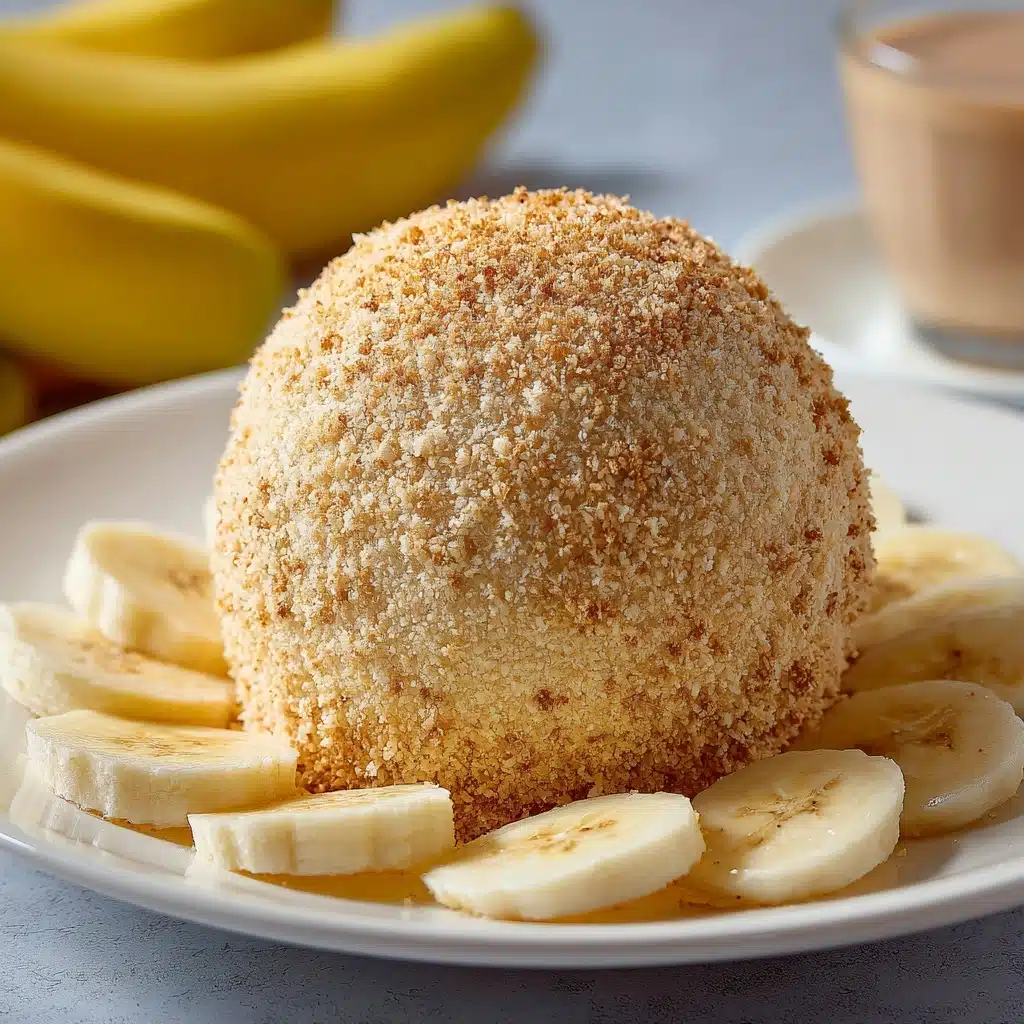 Banana Pudding Dessert Cheese Ball Recipe - Recipe Image