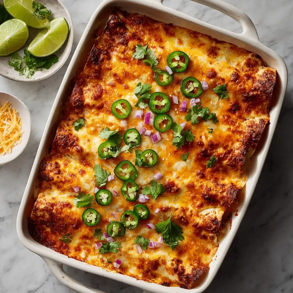Salsa Verde Chicken Casserole Recipe - Recipe Image