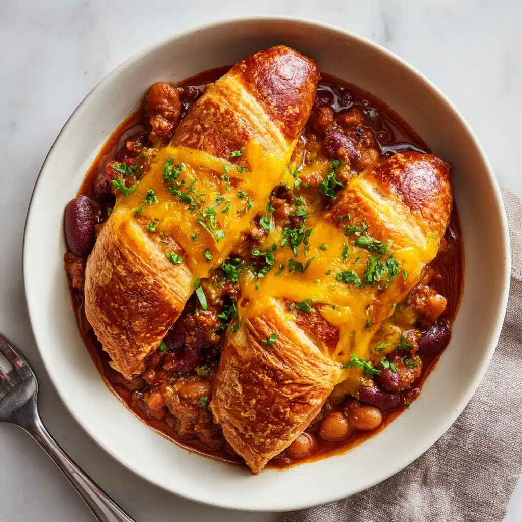 Chili Cheese Dog Casserole Recipe - Recipe Image