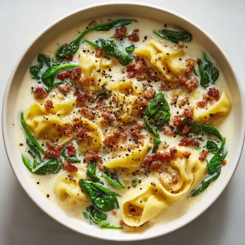 Creamy Alfredo Lasagna Soup Recipe - Recipe Image