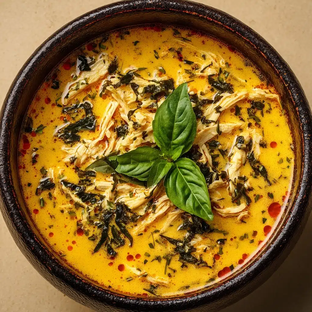 Easy Thai Chicken Curry Soup Recipe - Recipe Image