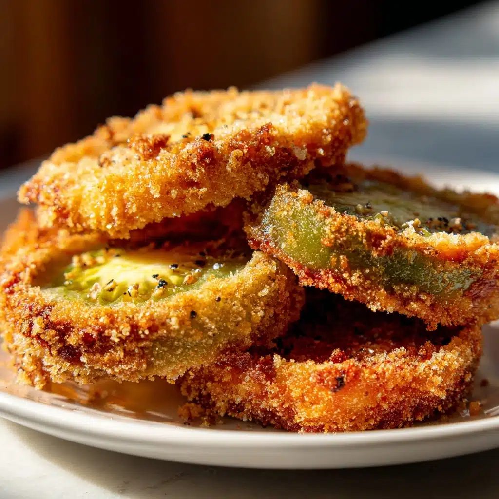 Easy Oven-Fried Green Tomatoes Recipe - Recipe Image
