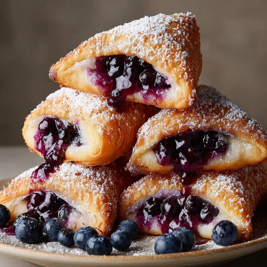 Air Fryer Blueberry Cheesecake Wontons Recipe - Recipe Image