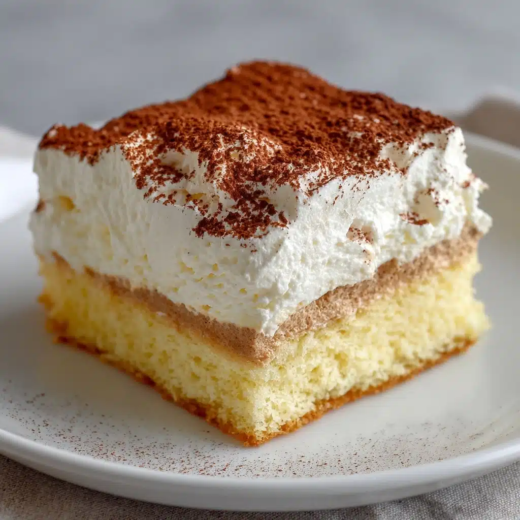 Cinnamon Roll Poke Cake Recipe - Recipe Image