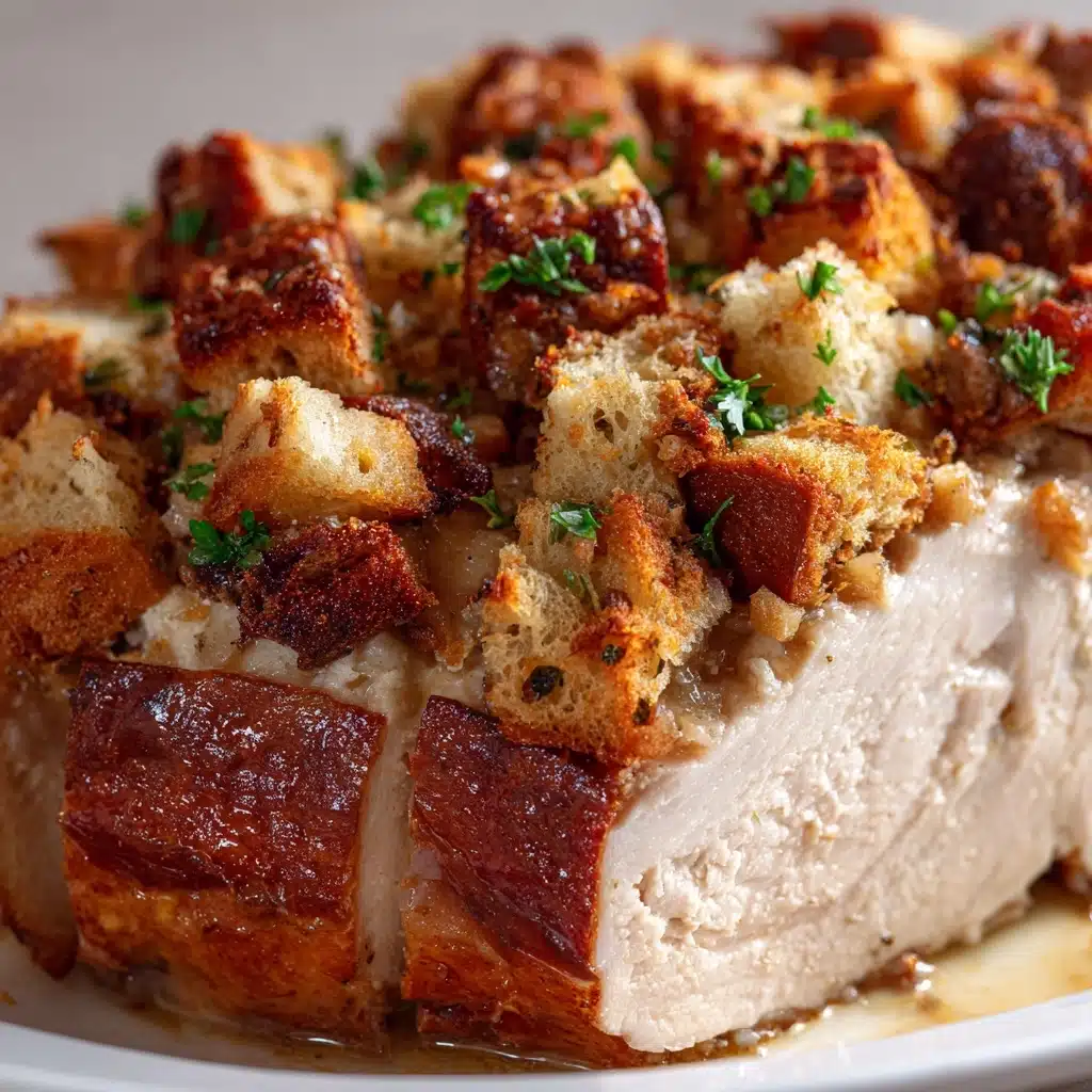 Slow Cooker Chicken with Stuffing Recipe - Recipe Image