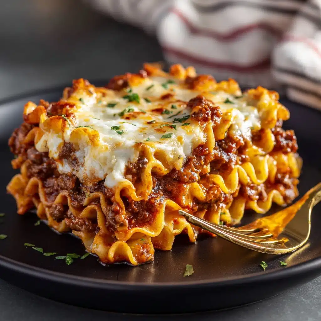 Beef and Sour Cream Noodle Bake Recipe - Recipe Image