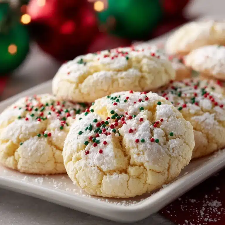 Christmas Ooey Gooey Butter Cookies Recipe