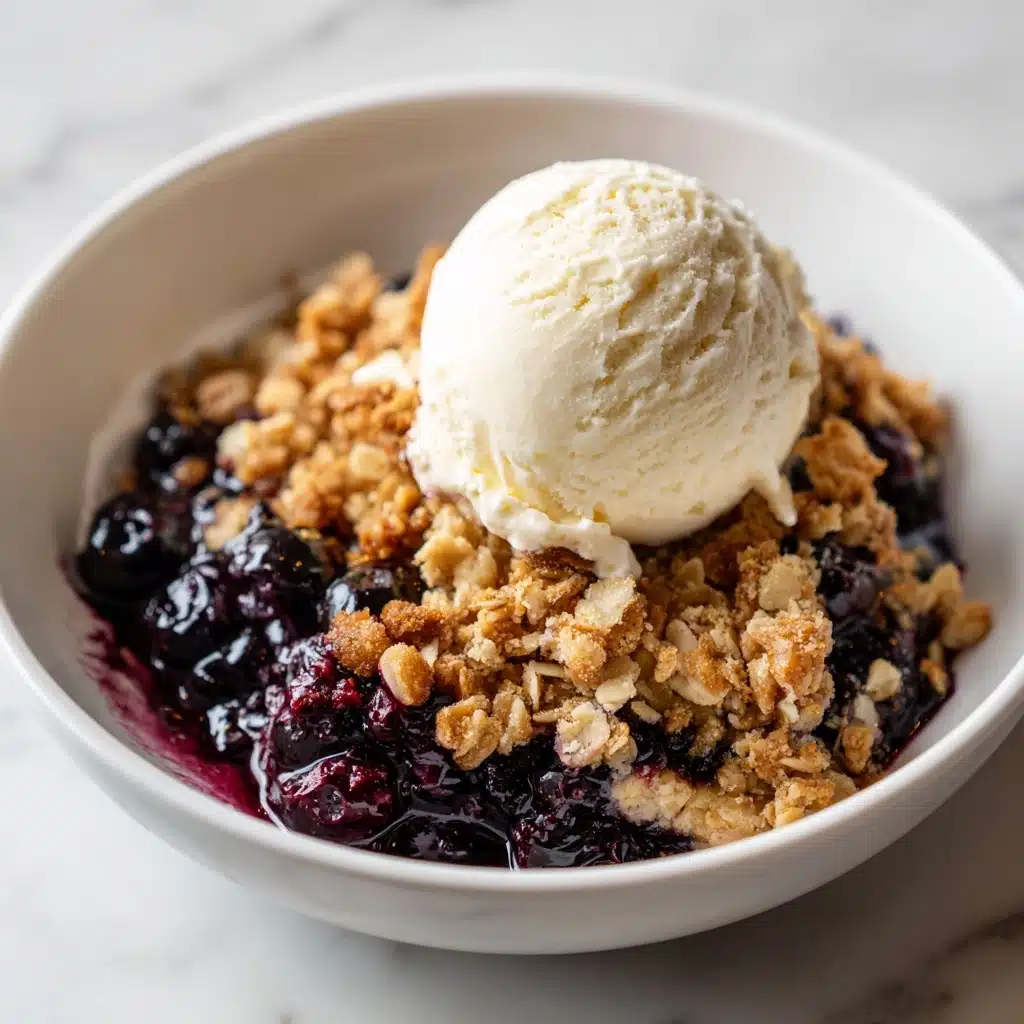 Blueberry Crisp Recipe - Recipe Image