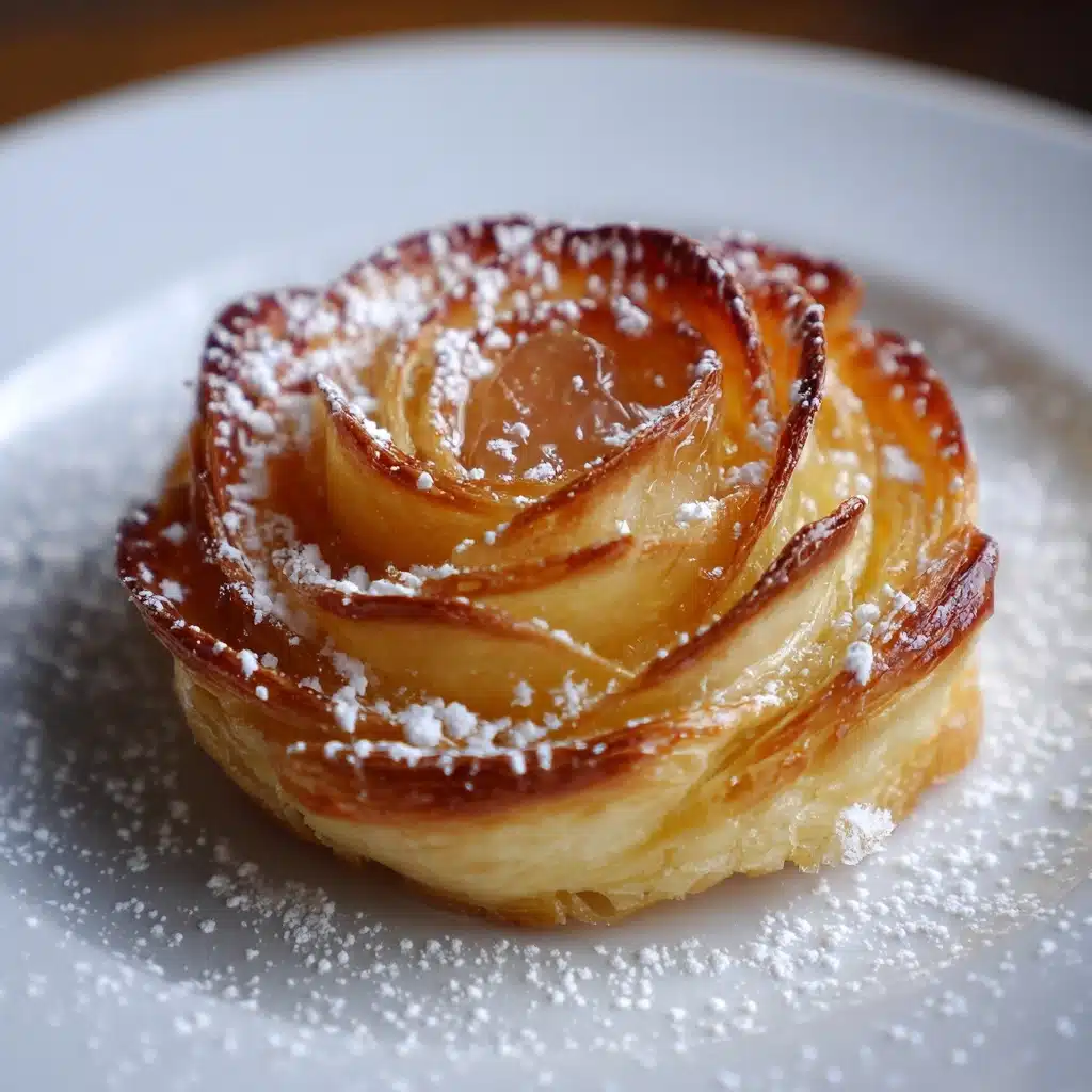 Peach Pie Cruffins Recipe - Recipe Image