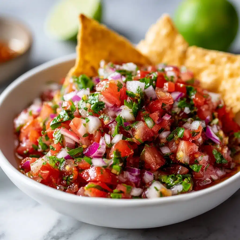 Fresh Salsa with Cilantro & Lime Recipe - Recipe Image