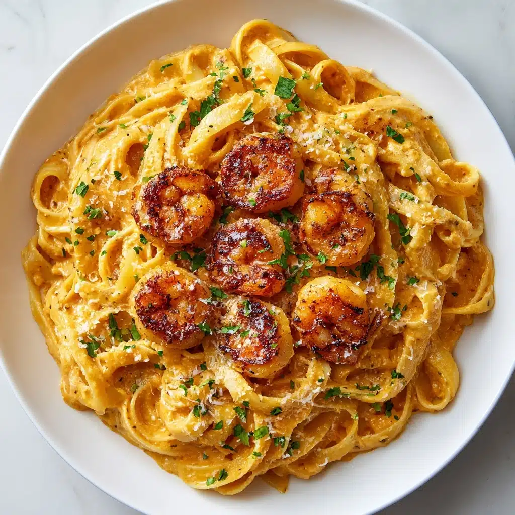 Creamy Shrimp Linguine Recipe - Recipe Image