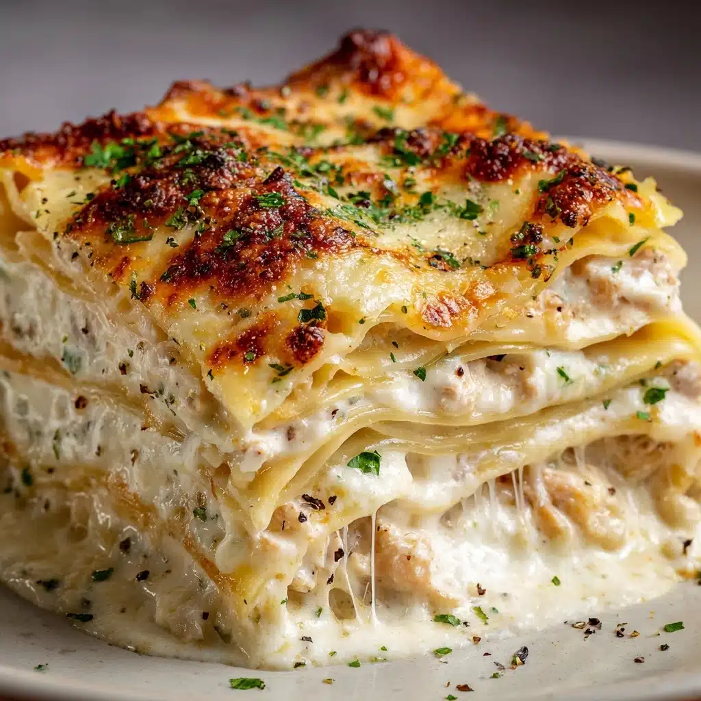 Creamy Chicken Lasagna Recipe - Recipe Image