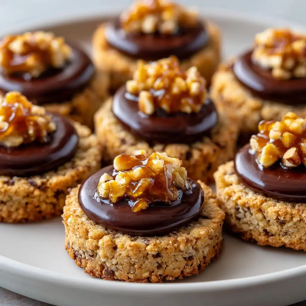 Chocolate Hazelnut Thumbprint Cookies Recipe - Recipe Image